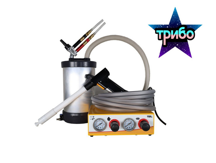 Установка порошковой покраски TSL Tribo Max (пистолет, блок, бак)